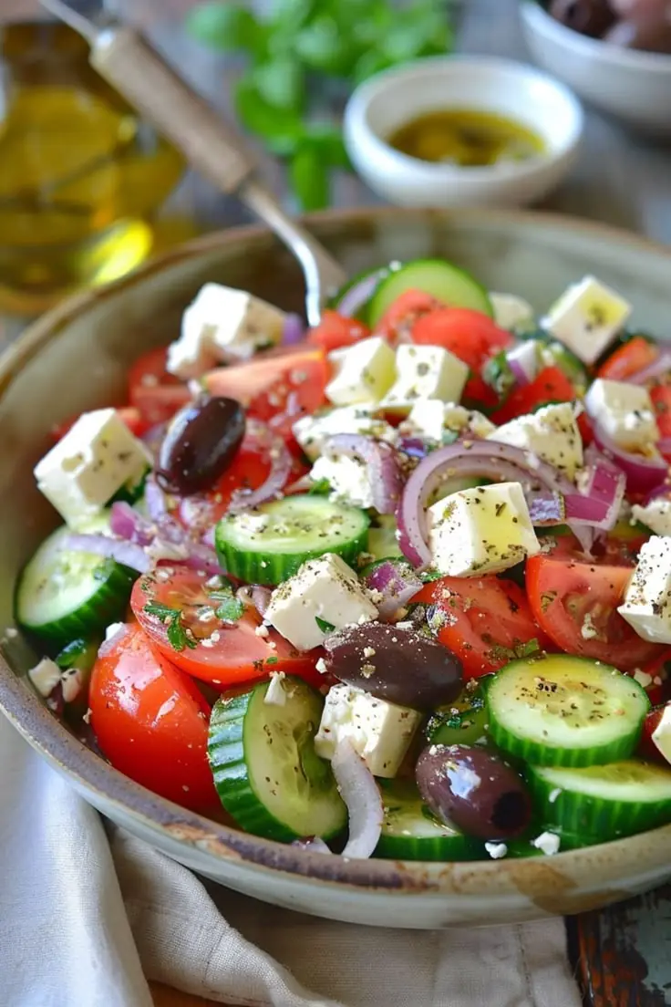 Greek Salad سلطة يونانية