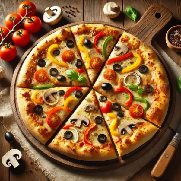Pizza Vegetables بيتزا خضار
