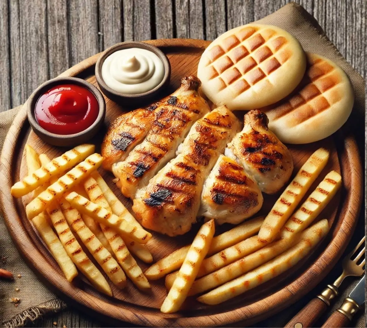 Grilled Boneless Chicken فروج مسحب مشوي