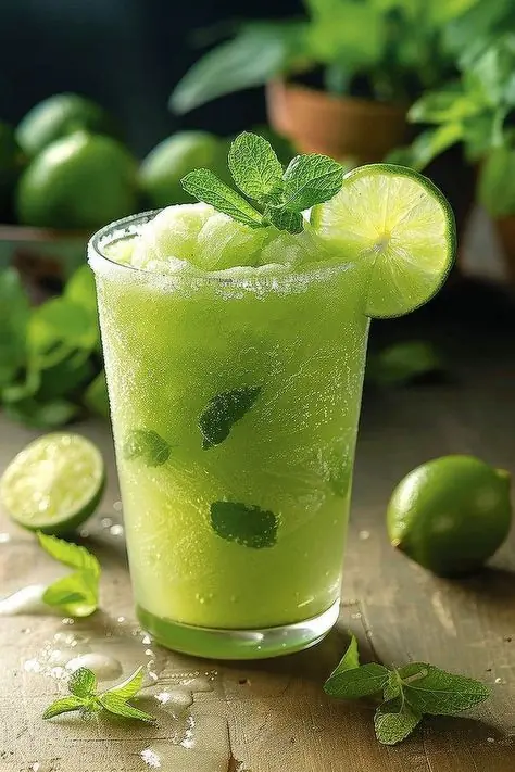 Lemon with Mint Juice عصير الليمون والنعناع