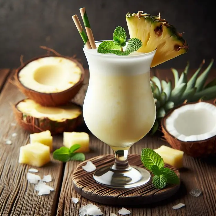 Piña Colada Mocktail