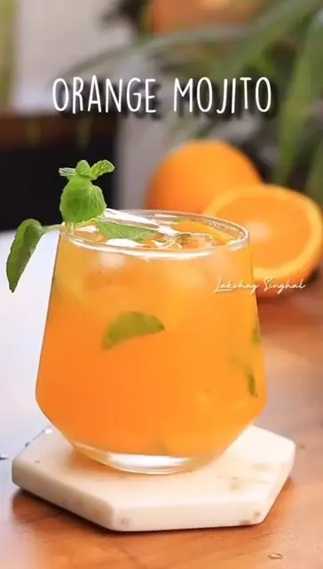 Orange Vodka Mojito