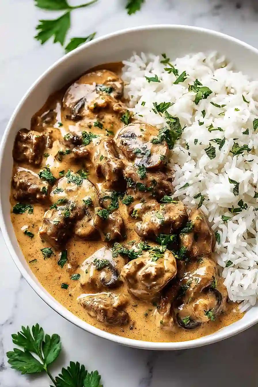 Beef Stroganoff بيف ستروغانوف